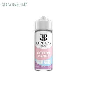 Juice Bar 100ml Shortfill 0mg (50VG/50PG) - Cotton Candy -