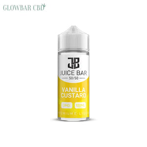 Juice Bar 100ml Shortfill 0mg (50VG/50PG) - Vanilla Custard