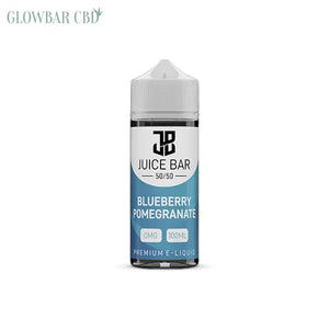 Juice Bar 100ml Shortfill 0mg (50VG/50PG) - Blueberry