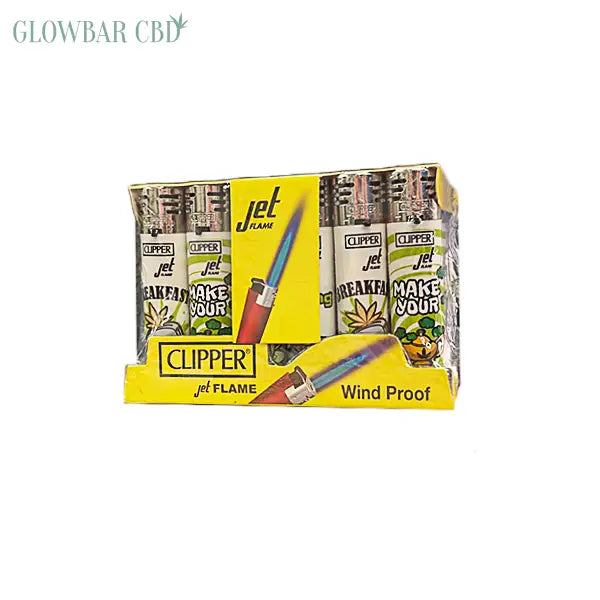 24 CKJ11R Clipper Electronic Jet Flame Religious Leaves