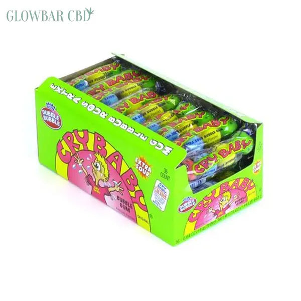 USA Cry Baby Bubble Gum 36 Pack - 653g - American