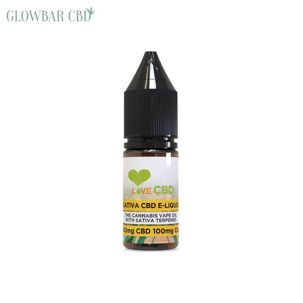 Love CBD 600mg Sativa CBD + CBG E-liquid 10ml (65PG/35VG)