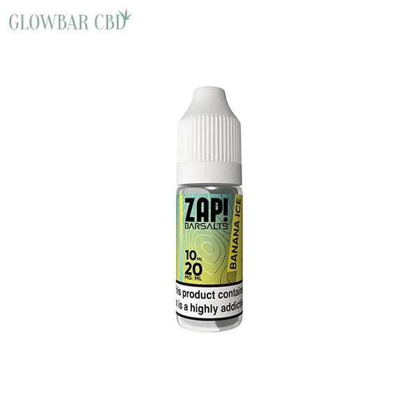 20mg ZAP! Bar Salts Nic Salt 10ml (50VG/50PG) - Banana Ice