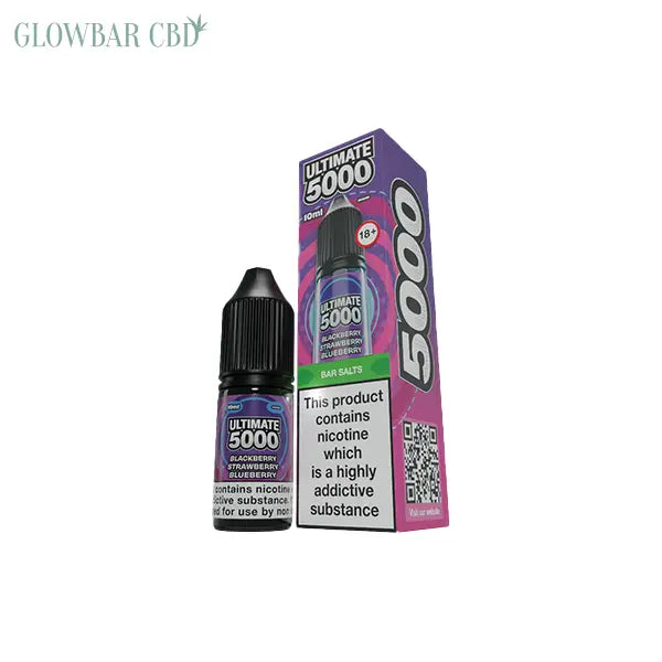 5mg Ultimate 5000 10ml Nic Salt (50VG/50PG) - Blackberry