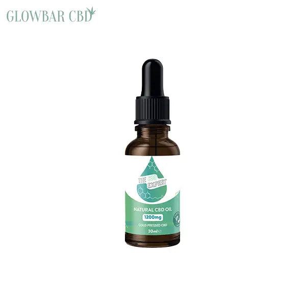 The CBD Expert 1200mg Cold Pressed CBD Oil 30ml - CBD