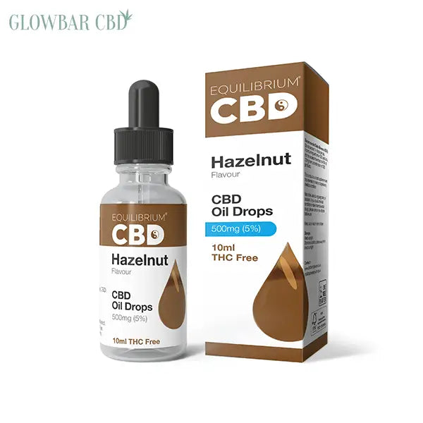 500mg Equilibrium CBD Oil 10ml - Hazelnut Flavour - CBD