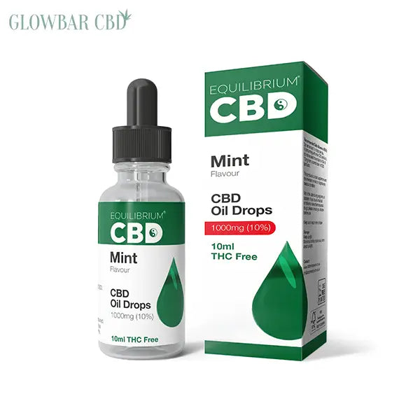 1000mg Equilibrium CBD Oil 10ml - Mint Flavour - CBD