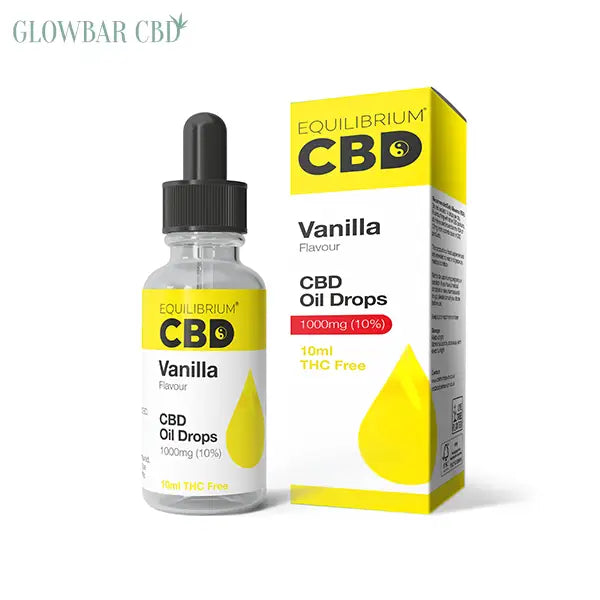 1000mg Equilibrium CBD Oil 10ml - Vanilla Flavour - CBD