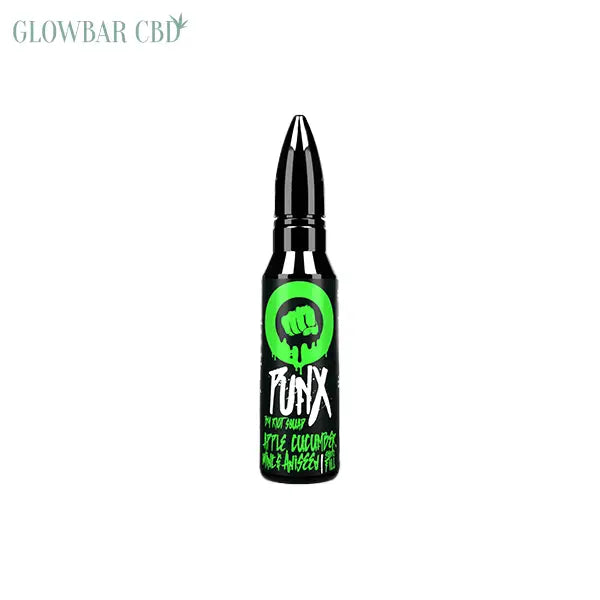 0mg Riot Squad Punx 50ml Shortfill (70VG/30PG) - Apple