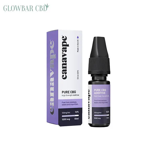 Canavape 1200mg 12% CBG Shot 10ml - CBD Products