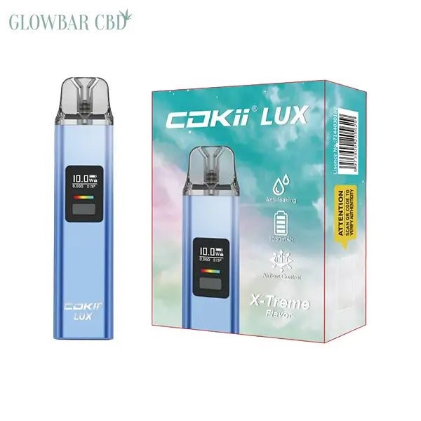 COKII LUX Refillable Pod Kit - Blue - Vaping Products