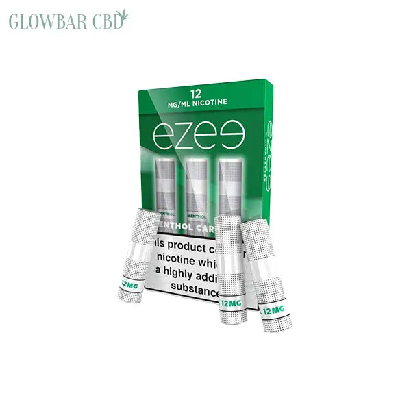 12mg Ezee E - cigarette Cartridges Menthol 1050 Puffs