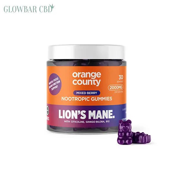 Orange County 2000mg Lion’s Mane Gummies - 30 Pieces