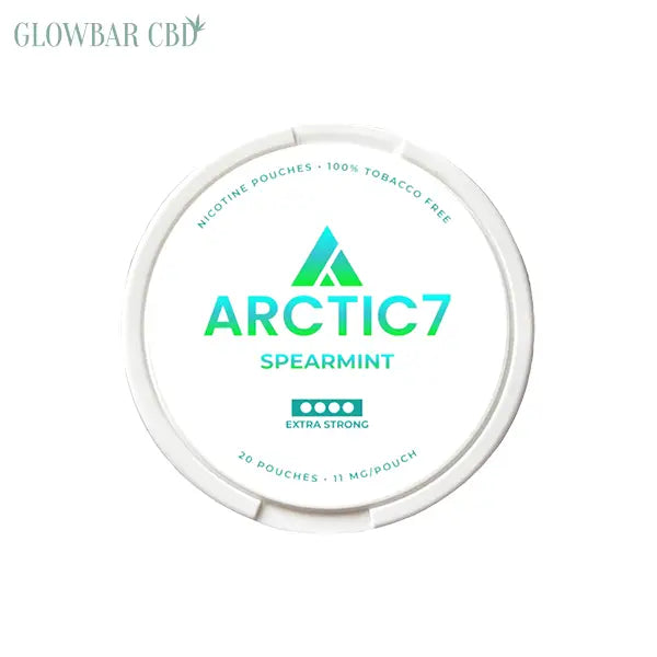 11mg Arctic7 Spearmint Slim Nicotine Pouches - 20 Pouches