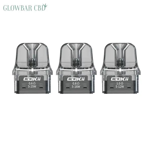 Cokii Lux Replacement Pods 3 Pack 2ml (0.6Ohm 0.8Ohm