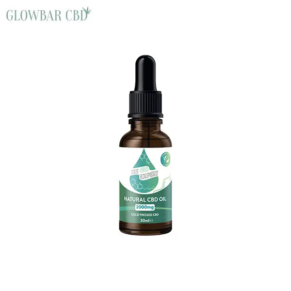 The CBD Expert 2000mg Cold Pressed CBD Oil 30ml - CBD