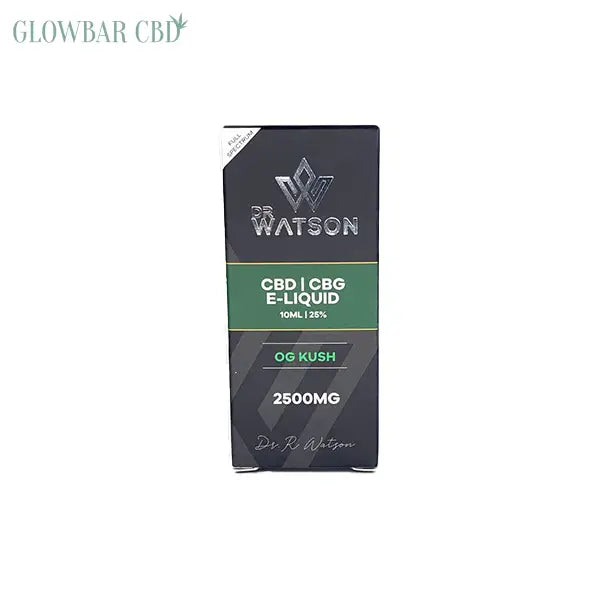 Dr Watson 2500mg CBD E-Liquid OG Kush - 10ml - CBD Products