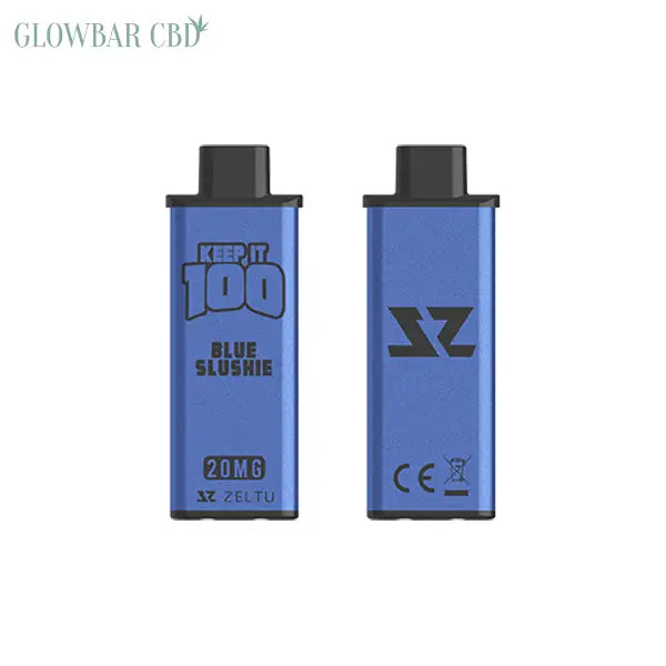 20mg Zeltu X3 Pod 2ml - Keep It 100 - Blue Slushie - Vaping