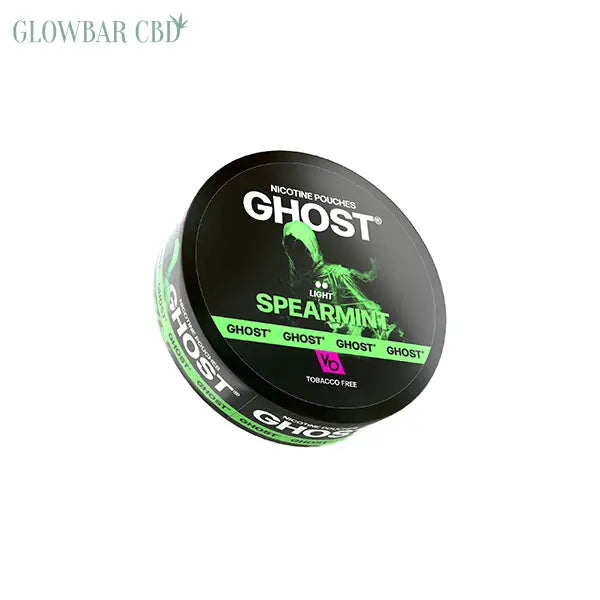 6mg Ghost Light Nicotine Pouches - 20 Pouches - Spearmint