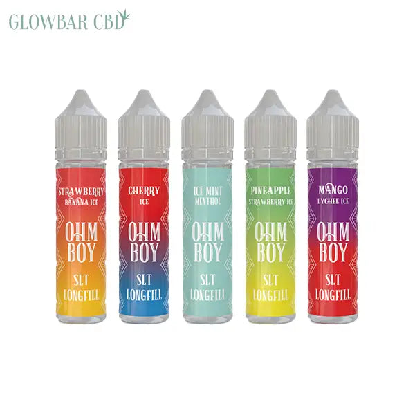 0mg Ohm Boy 60ml SLT Longfills (50VG/50PG) - Apple