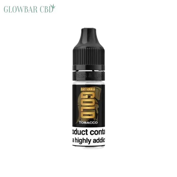 0mg Britannia Gold 10ml E-Liquids (40VG/60PG) - Tobacco