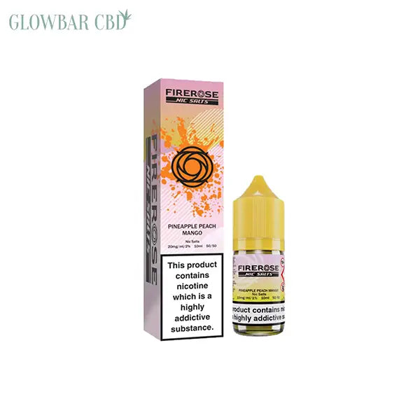 20mg Elux Firerose 5000 Nic salts 10ml (50VG/50PG) - Apple