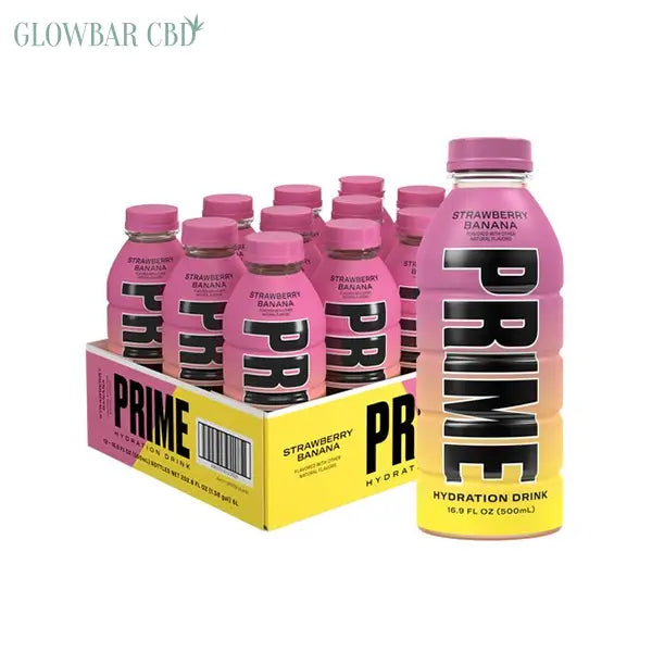 PRIME Hydration USA Strawberry Banana Sports Drink 500ml