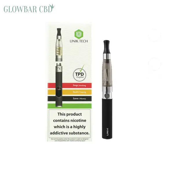 Unik Tech CE4 Starter Kit - Black - Vaping Products