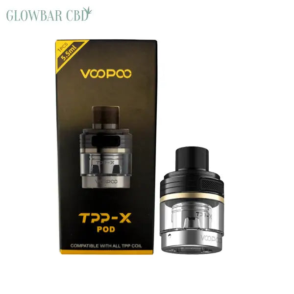 Voopoo TPP-X Replacement Pod Large - Black - Vaping Products