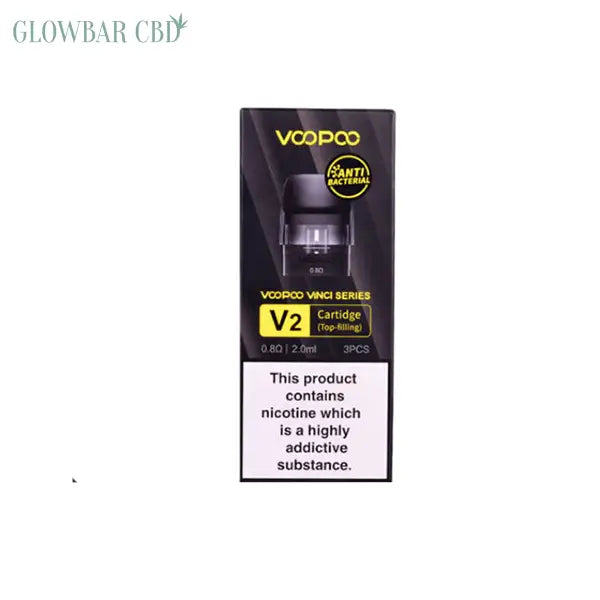 VooPoo Vinci V2 Replacement Cartridge Pods - 3Pcs - 0.8