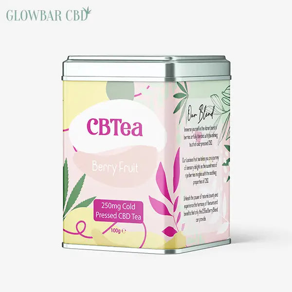 CBTea 250mg Cold Pressed Full Spectrum CBD Berry Fruit