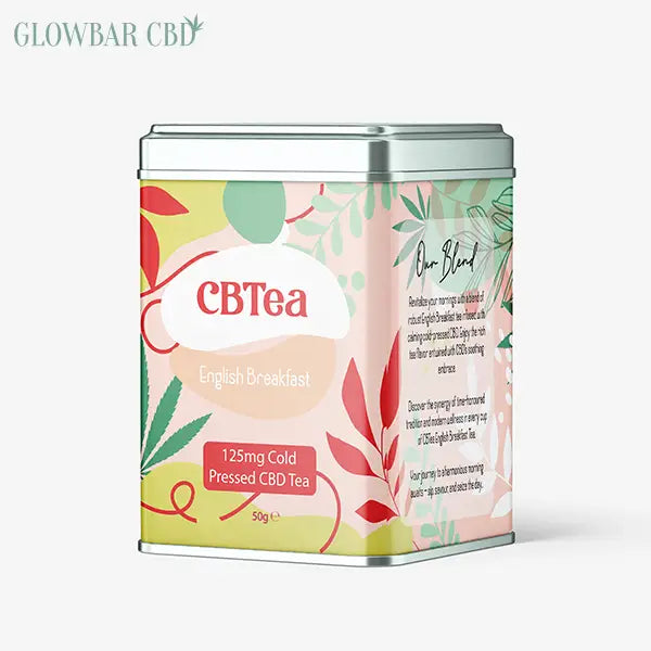 CBTea 125mg Cold Pressed Full Spectrum CBD English