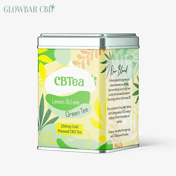 CBTea 250mg Cold Pressed Full Spectrum CBD Lemon &amp; Lime