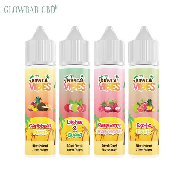 Tropical Vibes 50ml Shortfill 0mg (70VG/30PG) - Caribbean