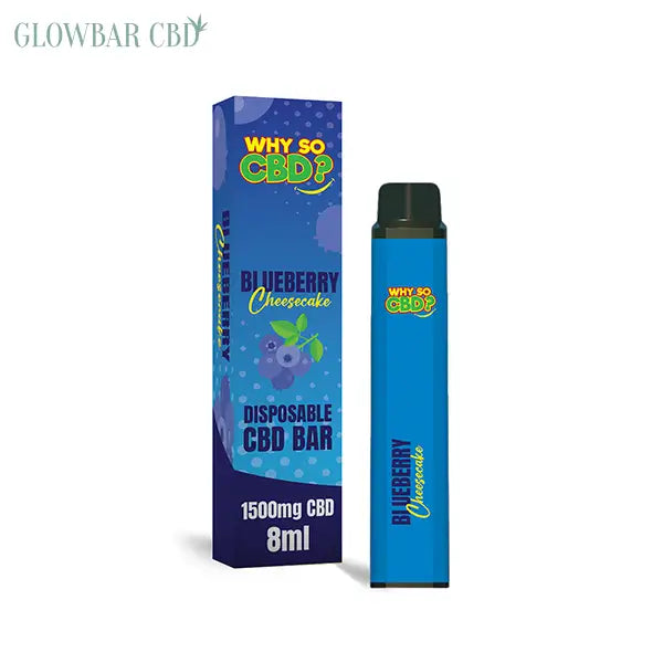 Why So CBD? 1500mg CBD Broad Spectrum Disposable Vape - 8ml