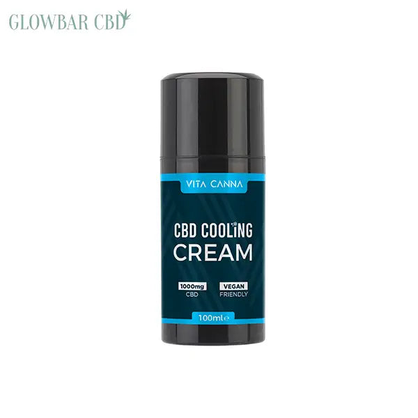 Vita Canna 1000mg CBD Cooling Cream 100ml - CBD Products