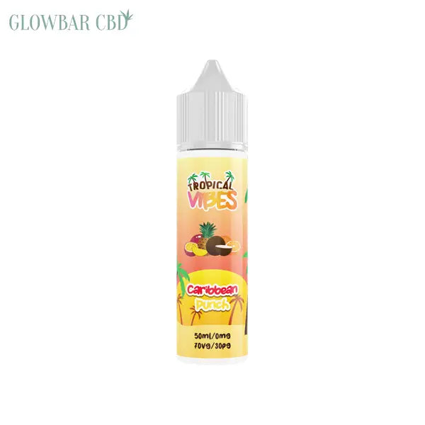 Tropical Vibes 50ml Shortfill 0mg (70VG/30PG) - Raspberry