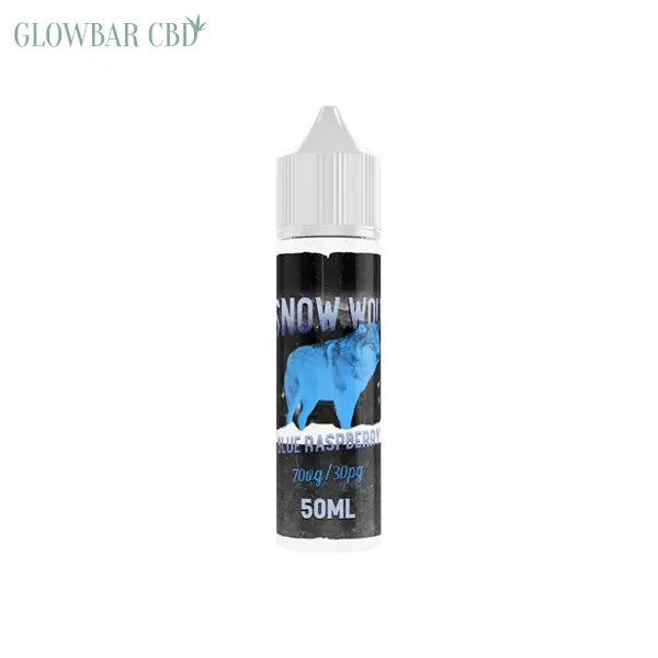 Snow Wolf 50ml Shortfill 0mg (70VG/30PG) - Blue Raspberry