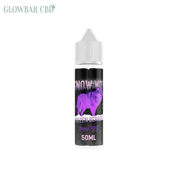 Snow Wolf 50ml Shortfill 0mg (70VG/30PG) - Blue Raspberry