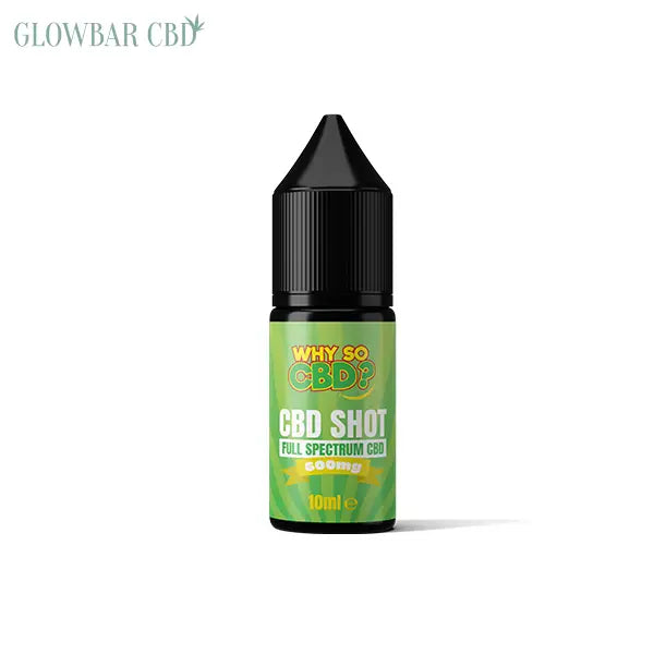 Why So CBD? 600mg Full Spectrum CBD Shot 10ml - CBD Products