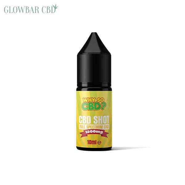 Why So CBD? 1200mg Full Spectrum CBD Shot 10ml - CBD