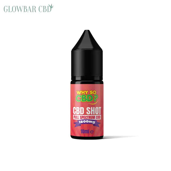 Why So CBD? 1800mg Full Spectrum CBD Shot 10ml - CBD