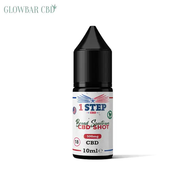 500mg 1 Step Broad Spectrum 10ml CBD Shot - CBD Products