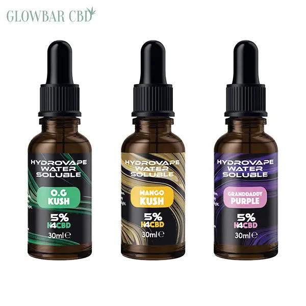 Hydrovape 5% Water Soluble H4-CBD - 30ml - Pineapple