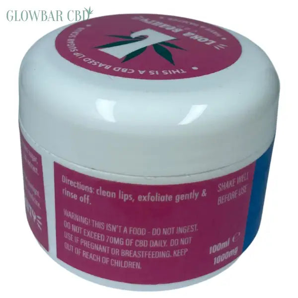 Loxa Beauty 1000mg CBD Lip Sugar Scrub - 100ml Fulfilment