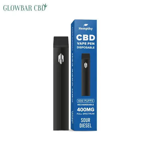 CBD Disposable Vape Pens for Stress and Sleep - Glow Bar London