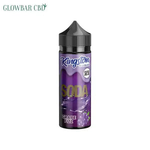Kingston Soda 120ml Shortfill 0mg (50VG/50PG) - Grape Fizz -