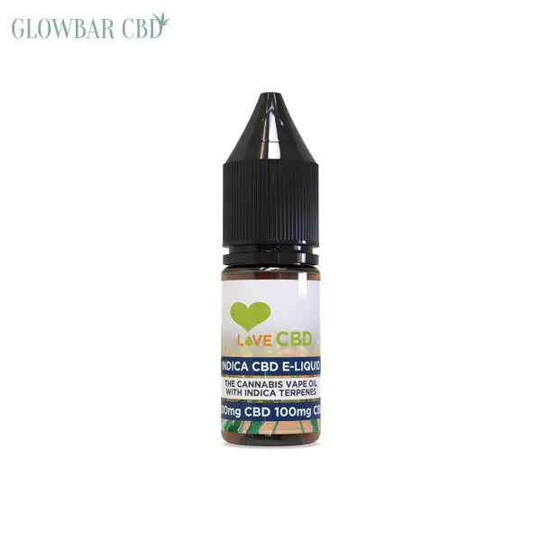 Love CBD 600mg Indica CBD + CBG E-liquid 10ml (65PG/35VG)