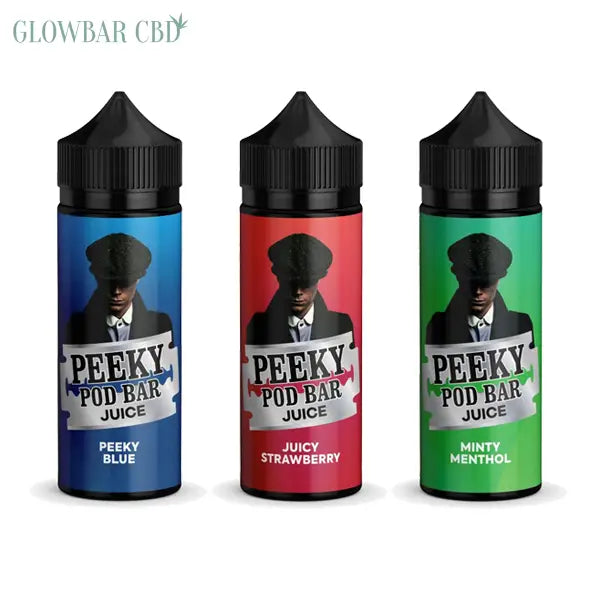 Peeky Blenders Pod Bar Juice 100ml Shortfill 0mg (50VG/50PG)