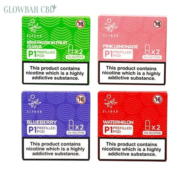 Elf Bar P1 Replacement 2ml Pods for ELF Mate 500 - Vaping